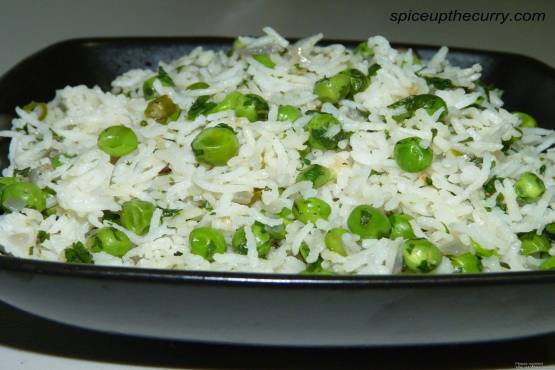 GREEN PEA PULAO