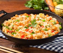 CHICKEN FRIED RICE 